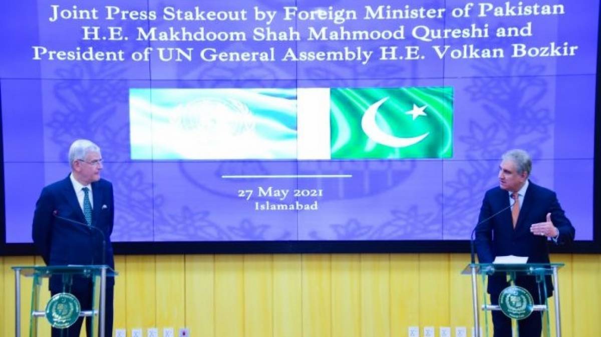 India, Pakistan should not change Kashmir status: UNGA president