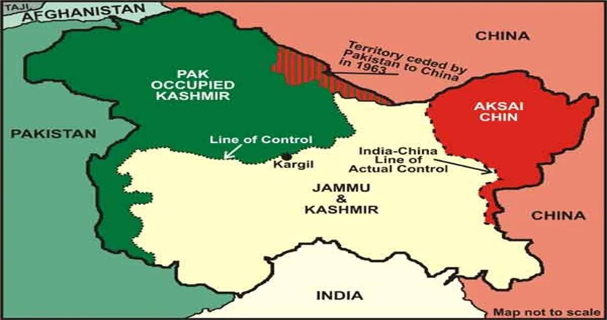 What is the story behind Pakistan occupied Kashmir?