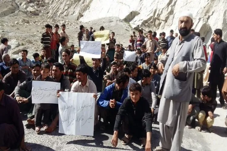 Protests In Gilgit Baltistan Over Secret Land Deals With China