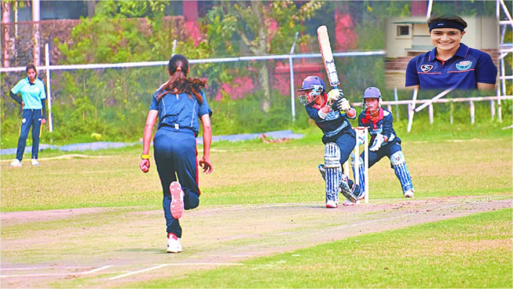 WOMAN CRICKETER FROM KASHMIR